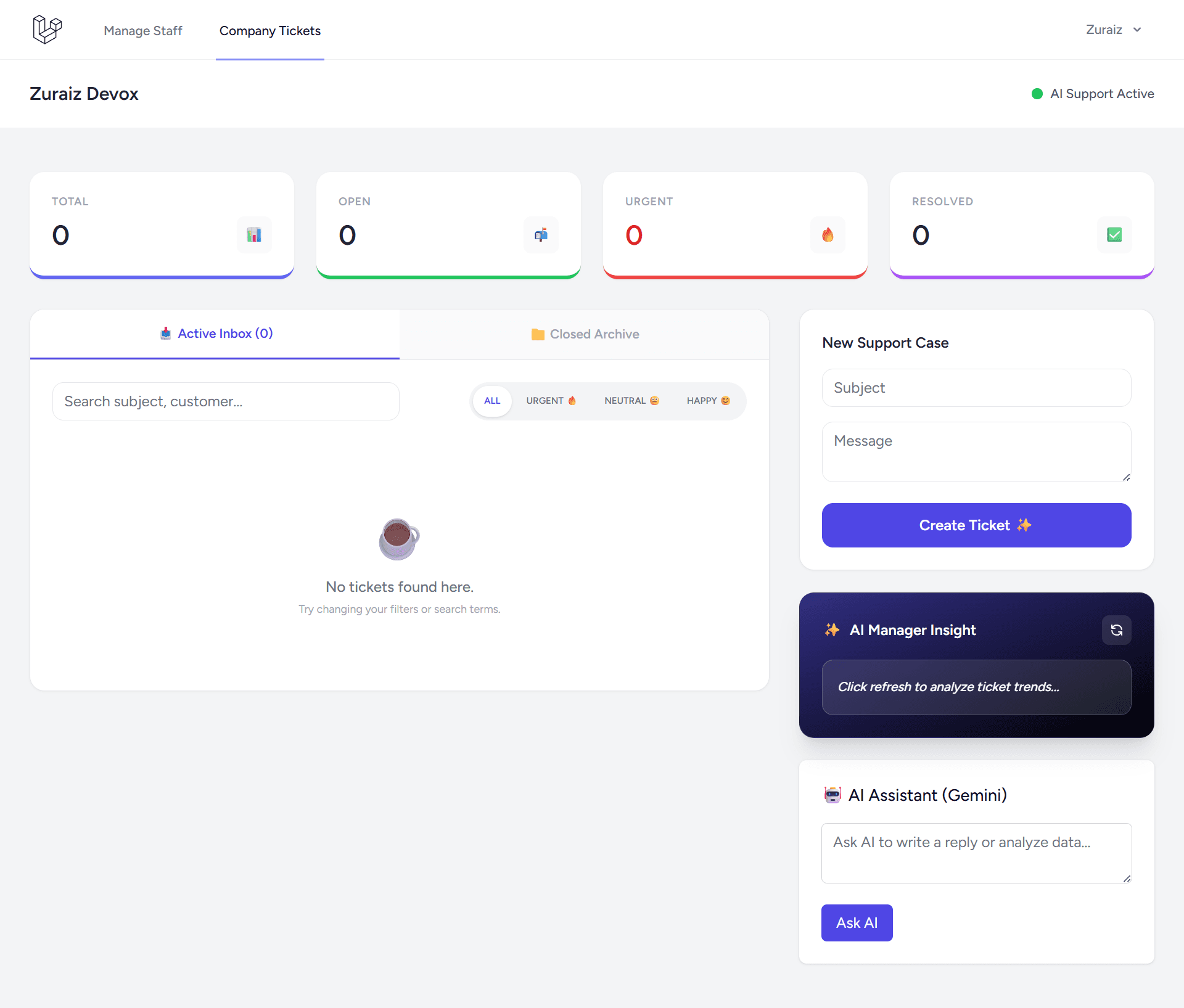 Automation Dashboard